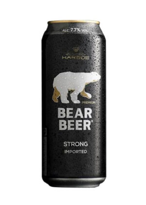 Bia Bear Strong (Bia Gấu) Đức 7,7% lon 500ml