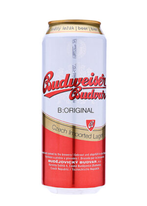 Bia Budweiser Budvar Dark Tiệp 4,7 % lon 500ml