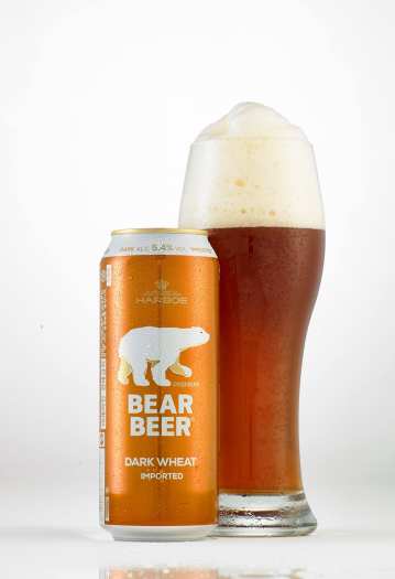 Bia Đức Bear Beer Dark Wheat (Bia Gấu) 5,4% lon 500ml
