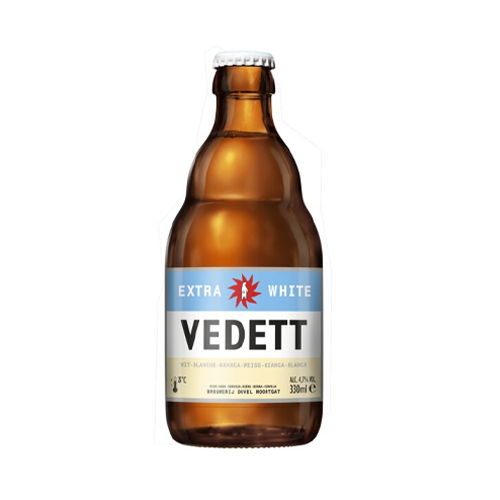 Bia Vedett Extra White Bỉ 4,7% chai 330ml