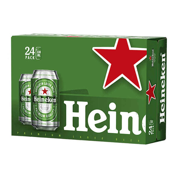 Bia Heineken Hà Lan 5% lon 330 ml