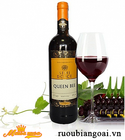 Rượu Vang Ngọt Queen Bee - Vang Ý
