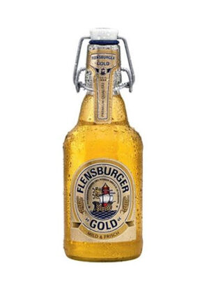 Bia FLENSBURGER GOLD 4,8 % (chai 330 ml)