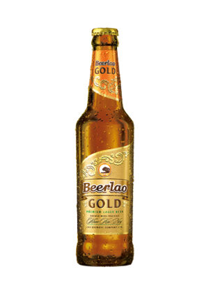 Bia Lào Gold 5 % (chai 330 ml)
