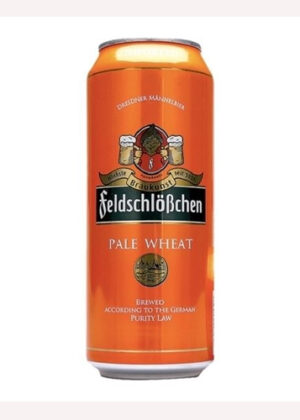 Bia Đức Feldschlösschen Pale Wheat 5% - chai 500ml