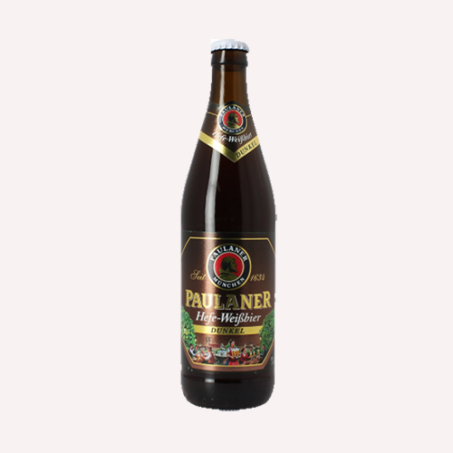 Bia Paulaner Hefe Weissbier Dunkel 5.3% – Chai 500ml