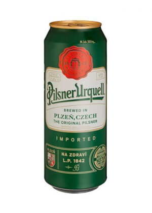 Bia Pilsner Urquell 4.4% – Lon 500ml