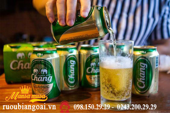 Bia Chang Thái Lan lon 330ml 5% - Thùng 24 lon