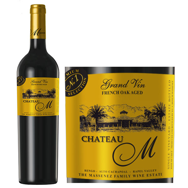 Vang Chile Château M Grand Vin (Gold label)