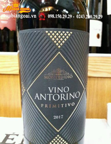 Vang Vino Antorino Primitivo - Rượu Vang Ý