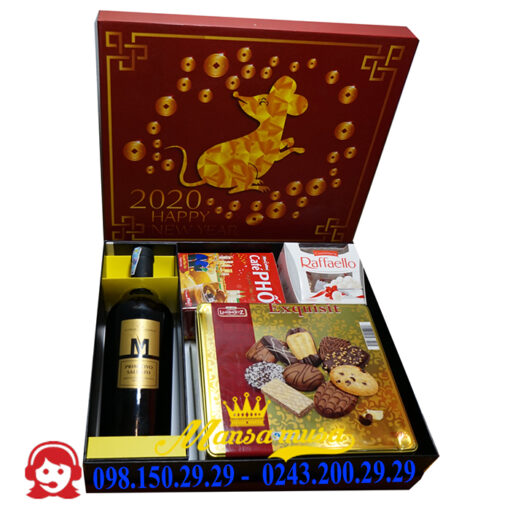 Hộp quà tết 2020 mẫu 24