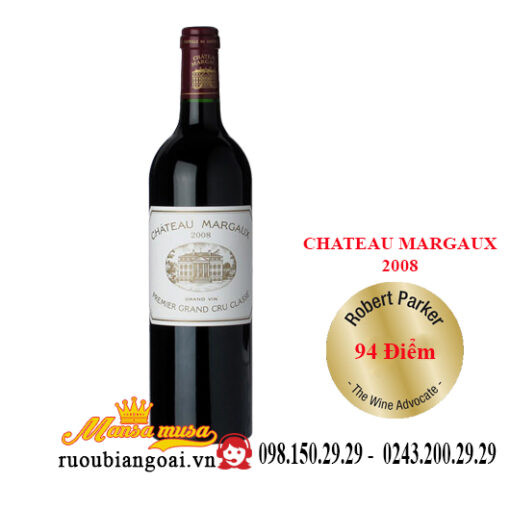 Vang Pháp Chateau Margaux 2008