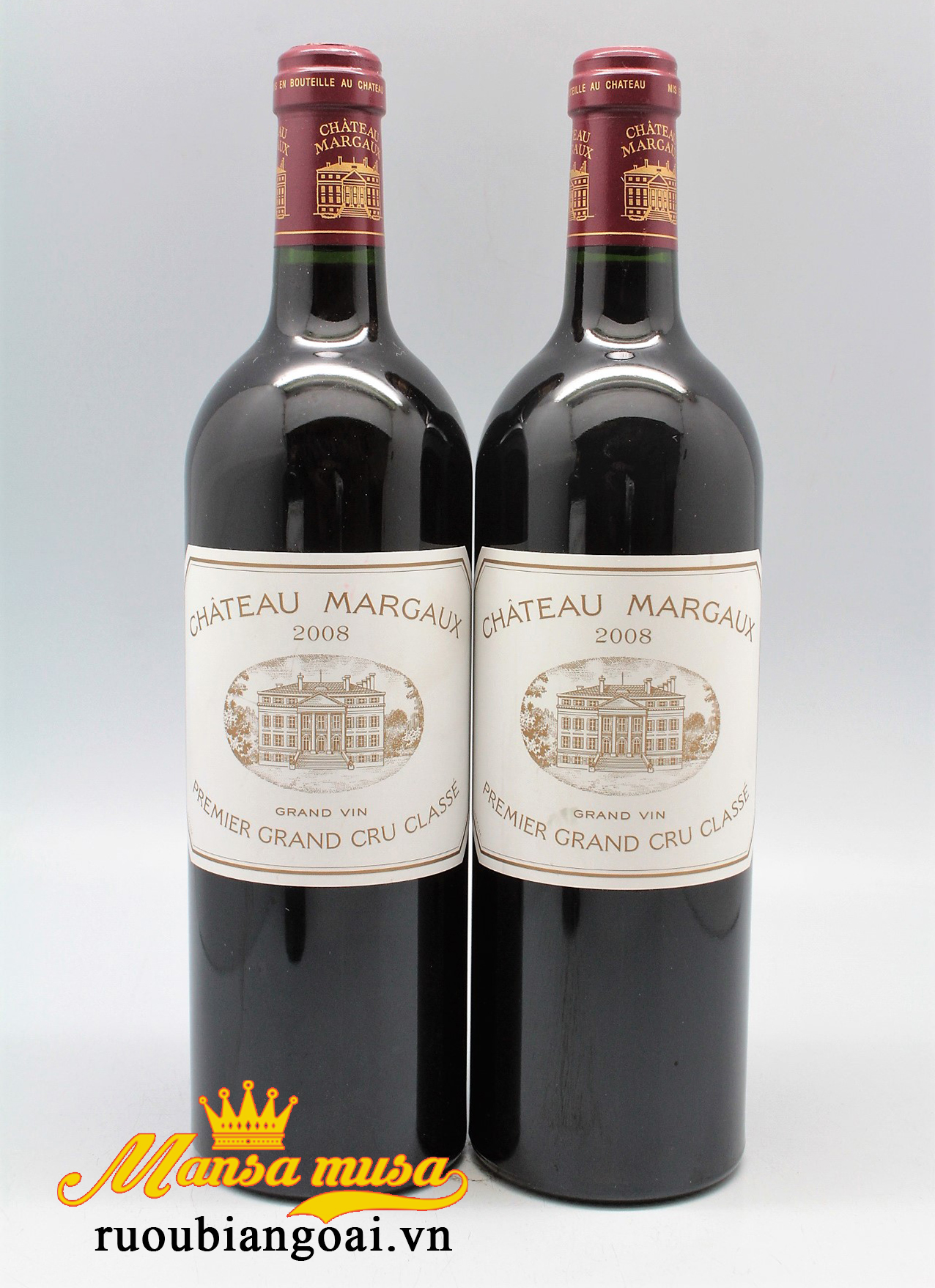 Thưởng thức rượu vang đỏ pháp Chateau Margaux 2008