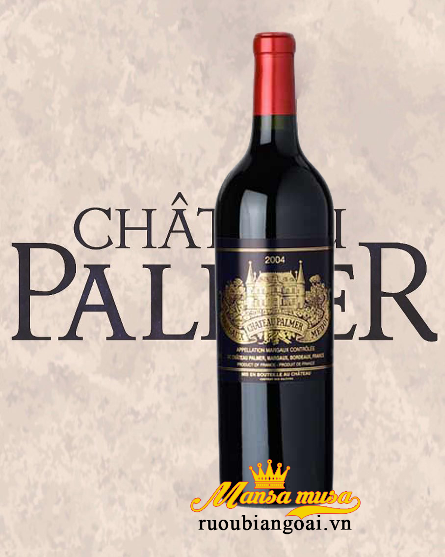 Rượu vang Pháp Chateau Palmer 2004
