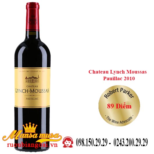 Chateau Lynch Moussas – Pauillac Chateau Lynch Moussas – Pauillac