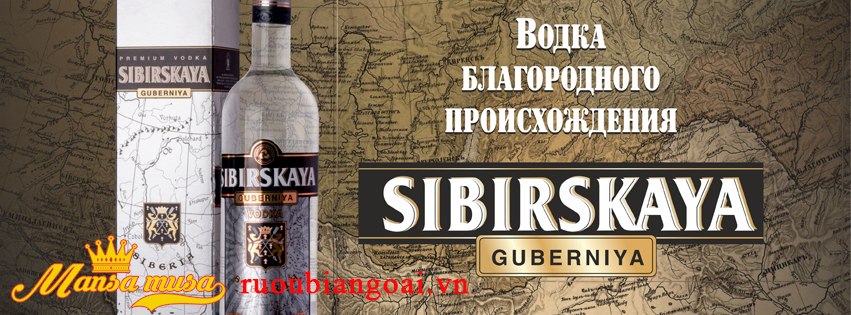 Rượu Vodka Sibirskaya