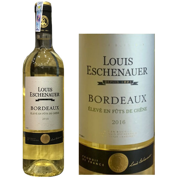 Rượu Vang Pháp VDP Louis Eschenauer trắng