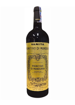 Rượu Vang Ý Vanitá Primitivo di Manduria Vendemmia