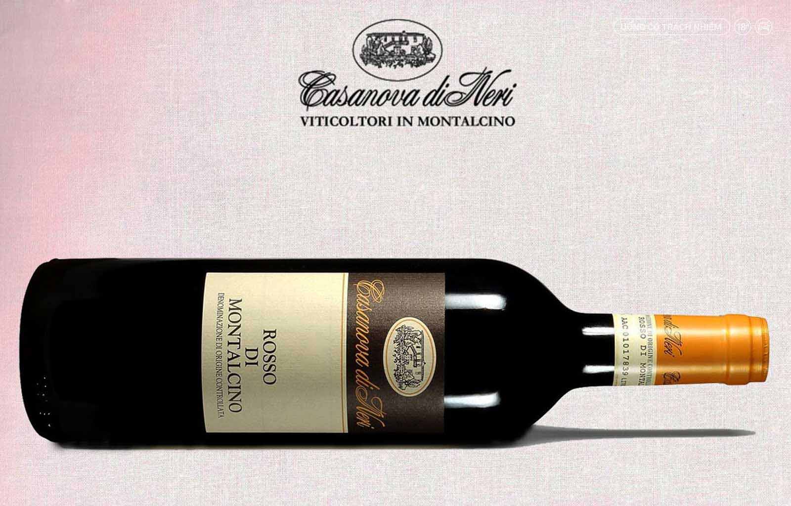 Rượu vang Rosso Di Montalcino Casanova Di Neri