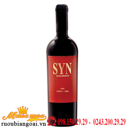 Vang Chile SYN Ultra Premium Syrah