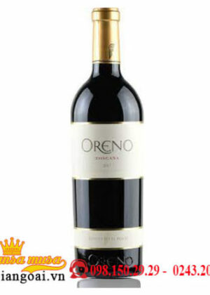 Rượu Vang Oreno Toscana 2017