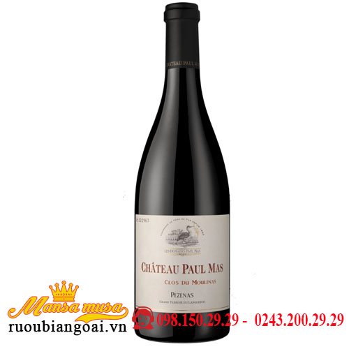 Rượu Vang Chateau Paul Mas Clos Du Moulinas Pezenas