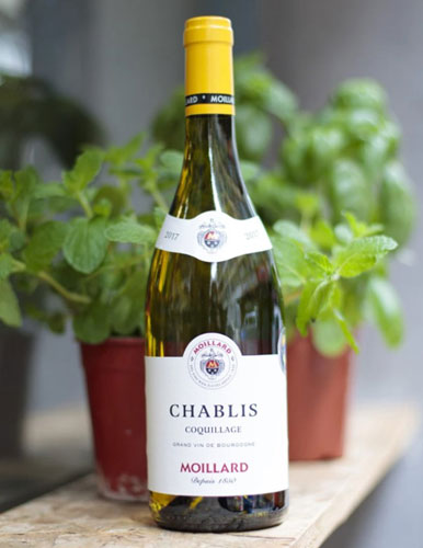 Rượu Vang Pháp Moillard Chablis Premier Cru