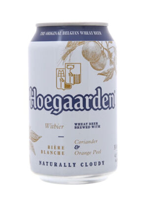 Bia Hoegaarden White 4.9% – Lon 330ml – Thùng 24 Lon