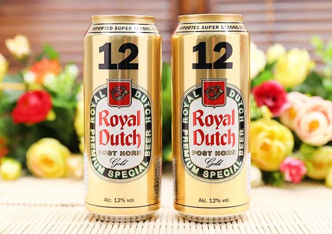 Bia Royal Dutch Gold Premium Strong 12% 500ml