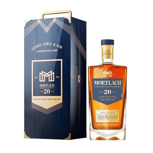 rượu whisky mortlach 20 năm - hộp quà tết 2022