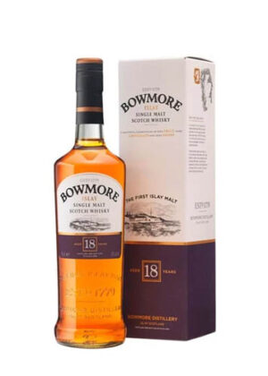 rượu whisky bowmore 18 năm