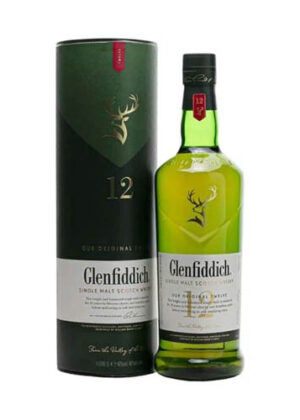 rượu whisky glenfiddich 12 năm 1l