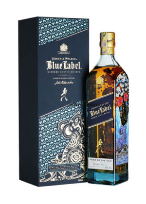 rượu whisky johnnie walker blue limited - canh tý 2020