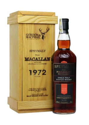 rượu whisky macallan 1972 speymalt g&m