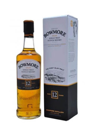 rượu whisky rượu bowmore 12 năm