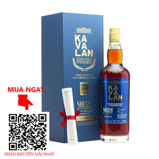 Kavalan Solist Vinho Barrique Cask Strength