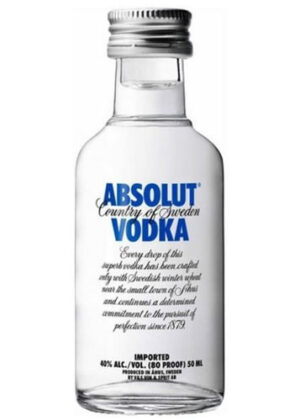 Rượu mini Absolut Vodka 50ml