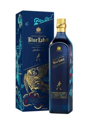 Rượu whisky johnnie walker blue – year of the tiger
