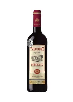 Rượu vang Pháp Yvecourt Bordeaux Rouge