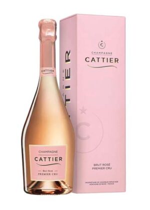 Rượu Champagne Cattier Rose Brut Premier Cru