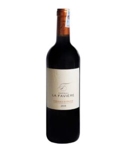 Rượu vang Pháp Chateau La Faviere