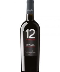 RƯỢU VANG ĐỎ 12 E MEZZO PRIMITIVO