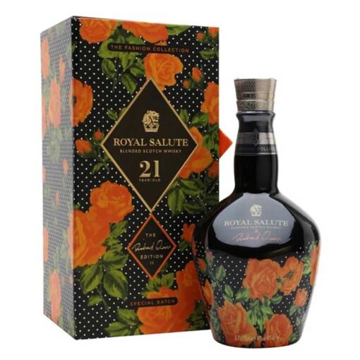 RƯỢU CHIVAS ROYAL SALUTE 21 NĂM RICHARD QUINN EDITION II ( Hoa Hồng)