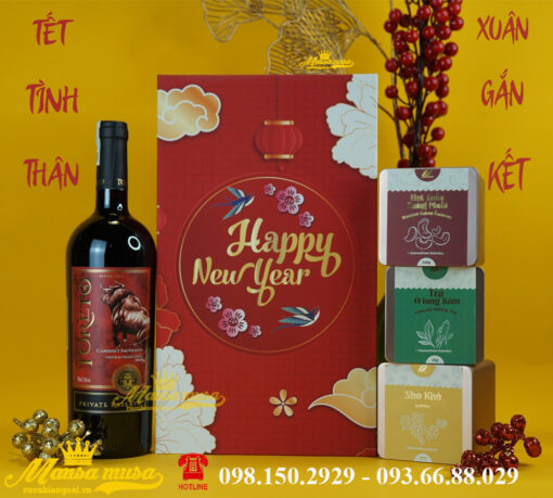 Hộp quà tết Giáp Thìn 2024-GTB09