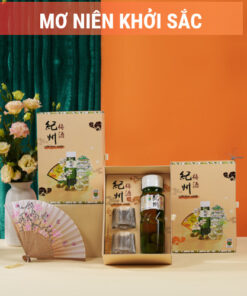 HỘP QUÀ TẾT RƯỢU SAKE 2024- MƠ NIÊN KHỞI SẮC 2024 - 01
