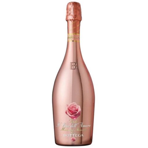 Rượu Champagne Bottega Rose (Hoa Hồng)