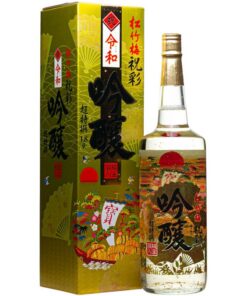 Rượu Sake vảy vàng chai trắng – Sake mặt trời TAKARA 1,8L