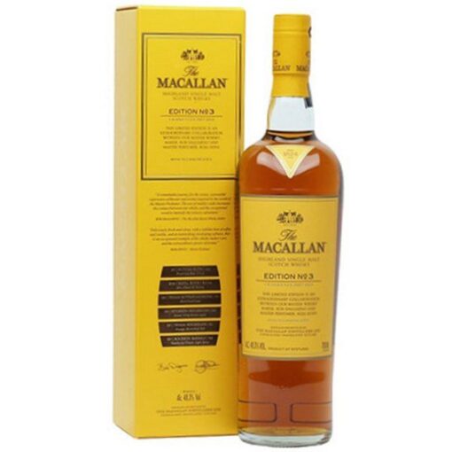 Rượu whisky Macallan Edition No.3