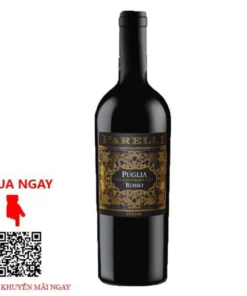 Rượu vang ý parelli puglia rosso