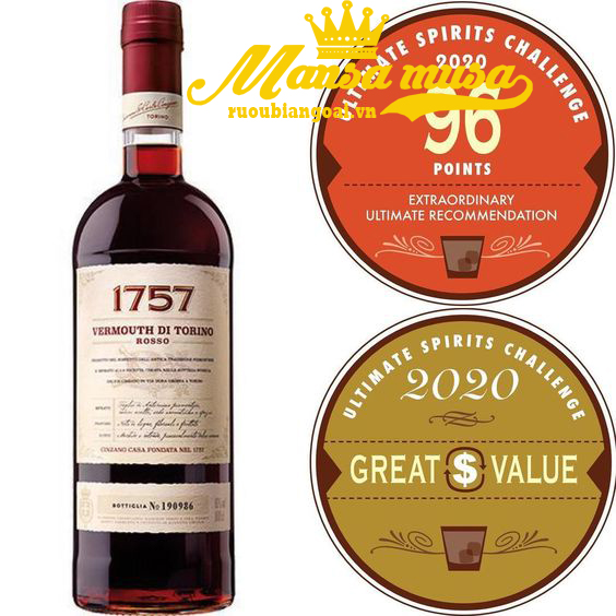 Rượu Cinzano Rosso 1757